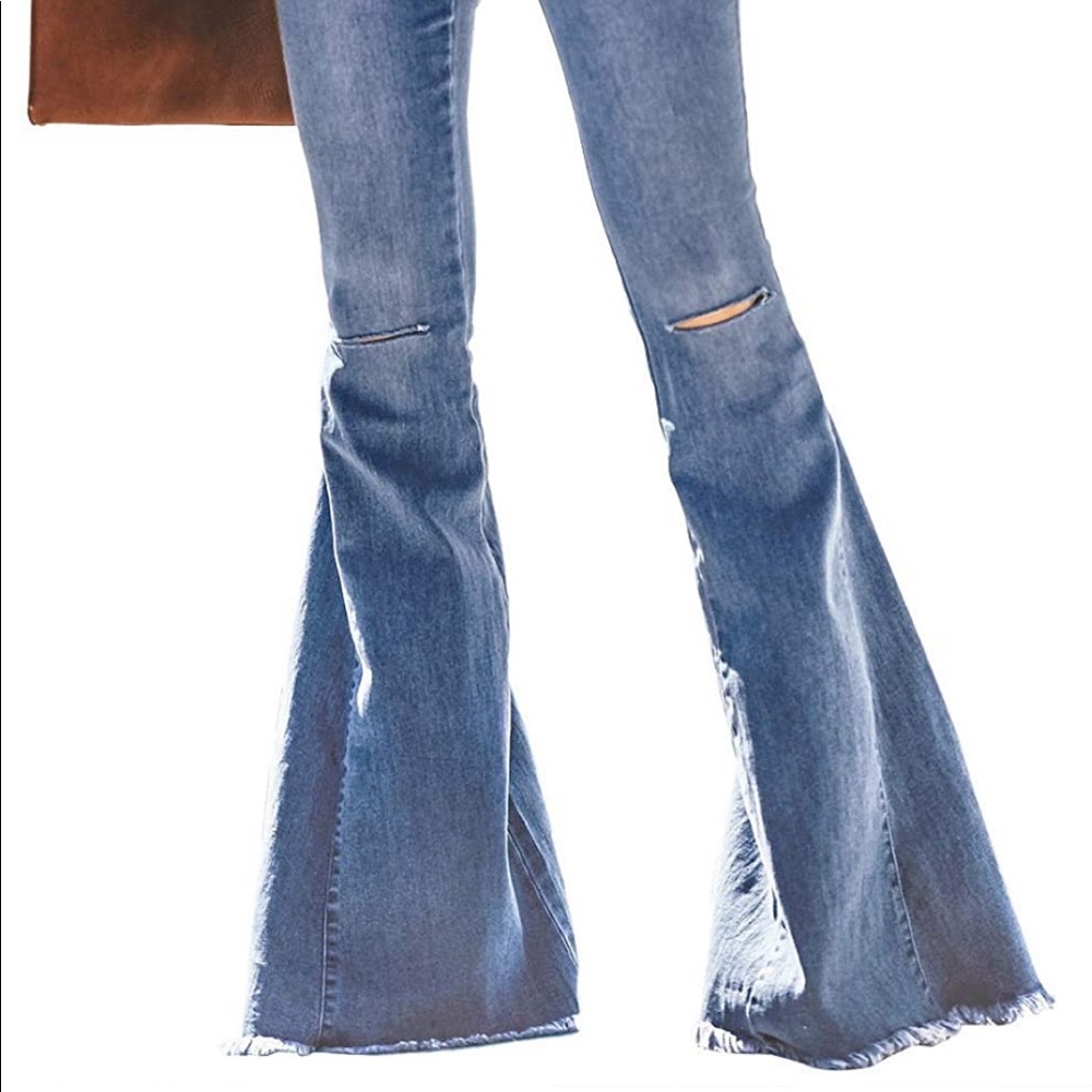 Flared jeans